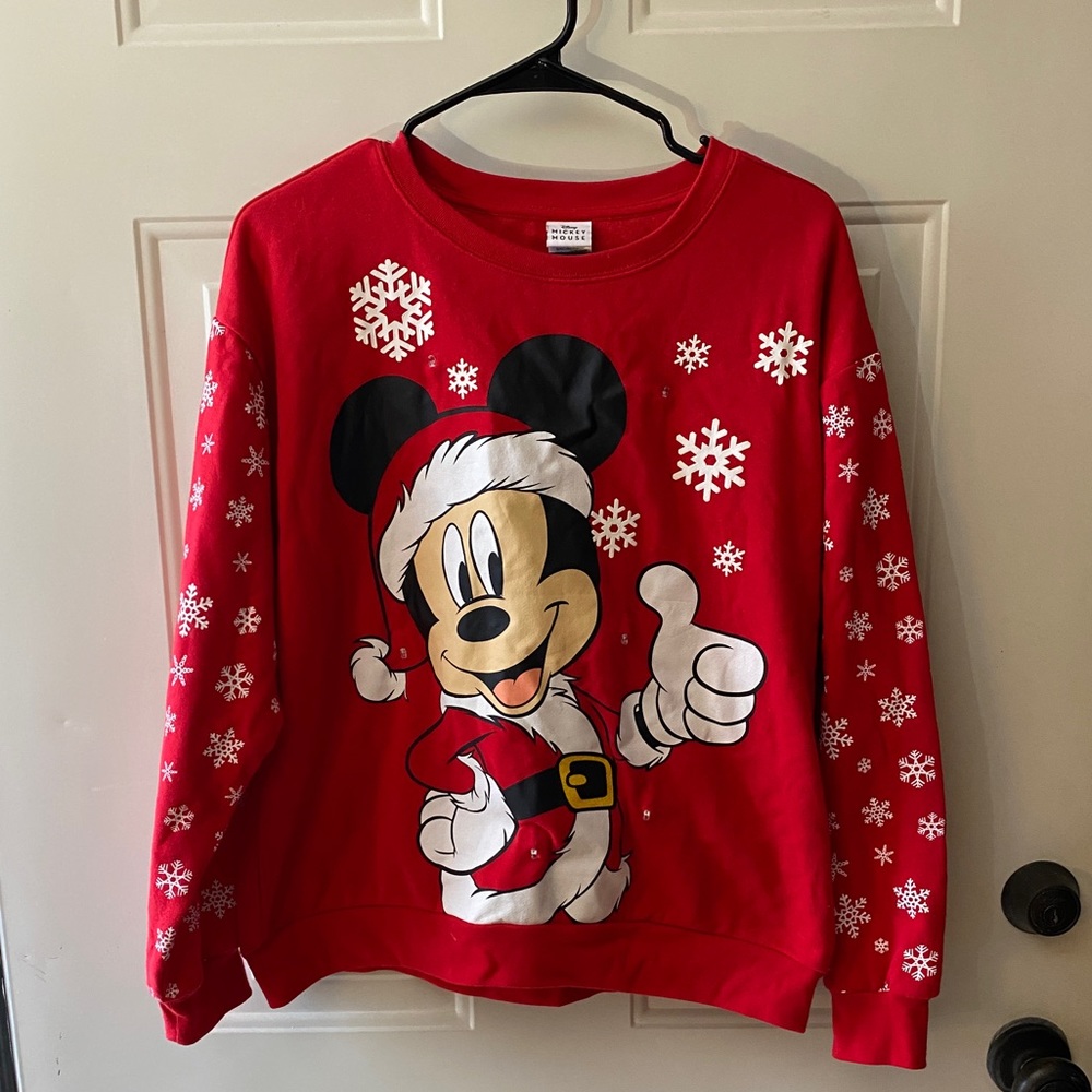 Mickey Christmas sweat shirt